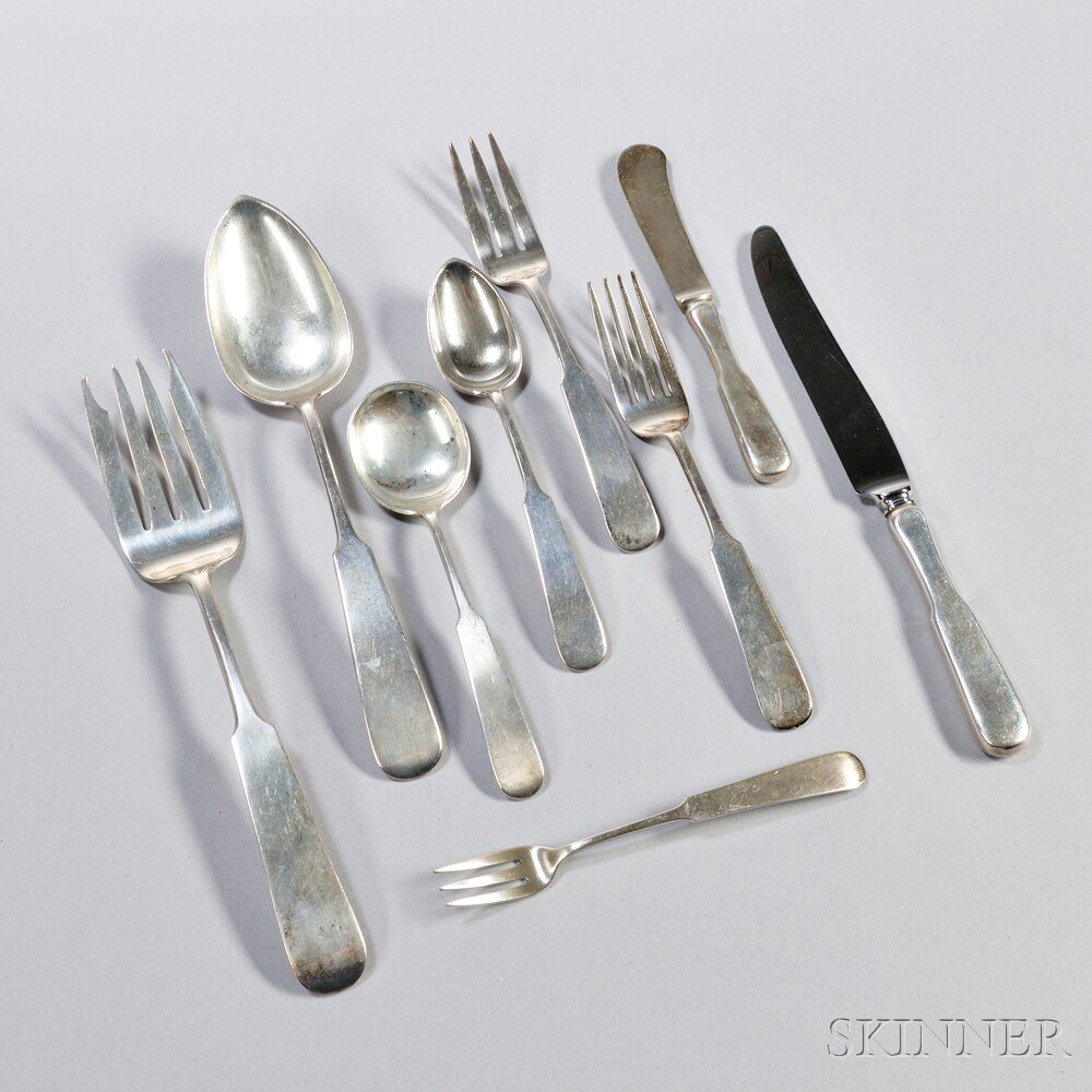 Appraisal: American Sterling Silver Flatware Service mid to late th century