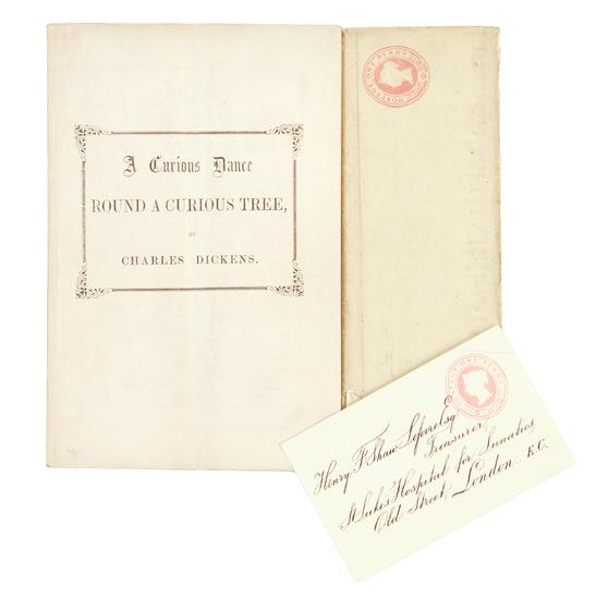 Appraisal: DICKENS Charles A Curious Dance Round a Curious Tree London