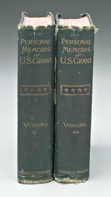 Appraisal: Personal Memoirs of U S Grant Charles L Webster amp