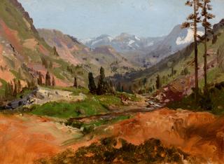 Appraisal: WILLIAM KEITH - Washington Mt Tacoma Sierras Tahoe Regionoil on