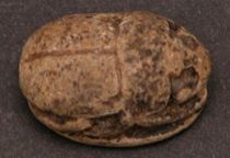 Appraisal: Egyptian Steatite Scarab th Dynasty C - B C Artistist