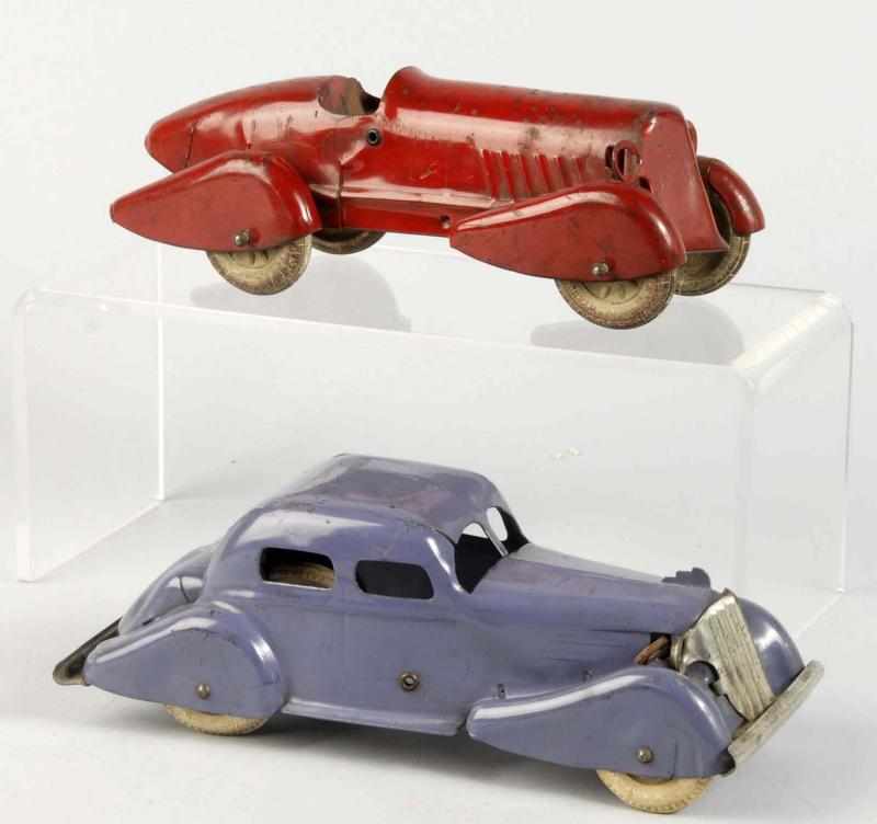 Appraisal: Lot of Pressed Steel Wyandotte Automobile Toys Description American Includes