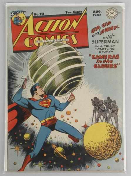 Appraisal: Action Comics No Description This issue maintains cover gloss One