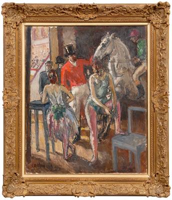 Appraisal: Marcel Cosson painting Jean Louis Marcel Cosson French - quot