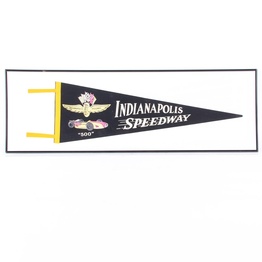 Appraisal: VINTAGE 'S INDIANAPOLIS PENNANTVintage 's Indianapolis Pennant Vintage 's Indianapolis