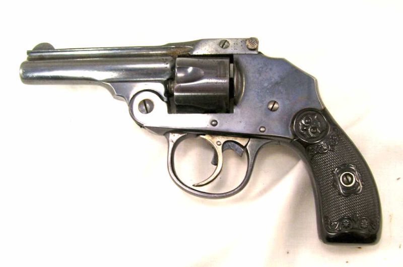 Appraisal: Iver Johnson DA Top Break Revolver Owl Head Owned by