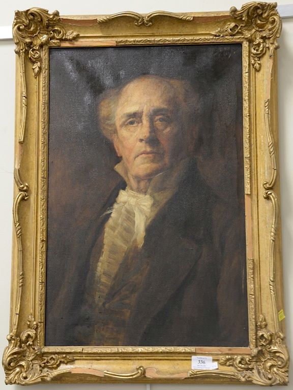 Appraisal: William Edward Miller - portrait of a gentleman signed top