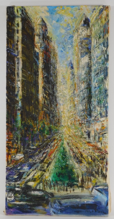 Appraisal: AMERICAN NEW YORK SCHOOL EXPRESSIONIST PAINTING United States th CenturyExpressionist