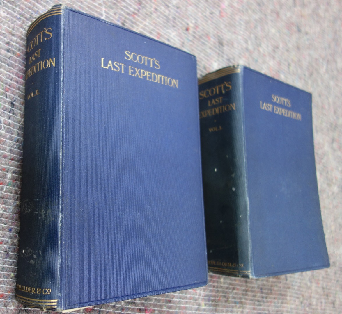 Appraisal: SCOTT R F Scott's Last Expedition First Edition vols complete