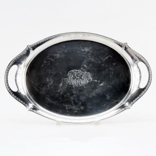 Appraisal: Gorham Sterling Silver Handled Tray Gorham Sterling Silver Handled Tray