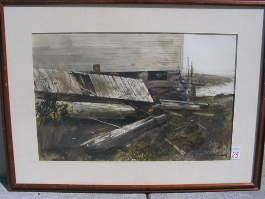 Appraisal: MURRAY JACKSON WENTWORTH Boston Mass born Watercolor on paper A