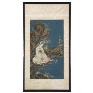 Appraisal: Ding Guan Peng scroll painting Ding Guan Peng scroll painting