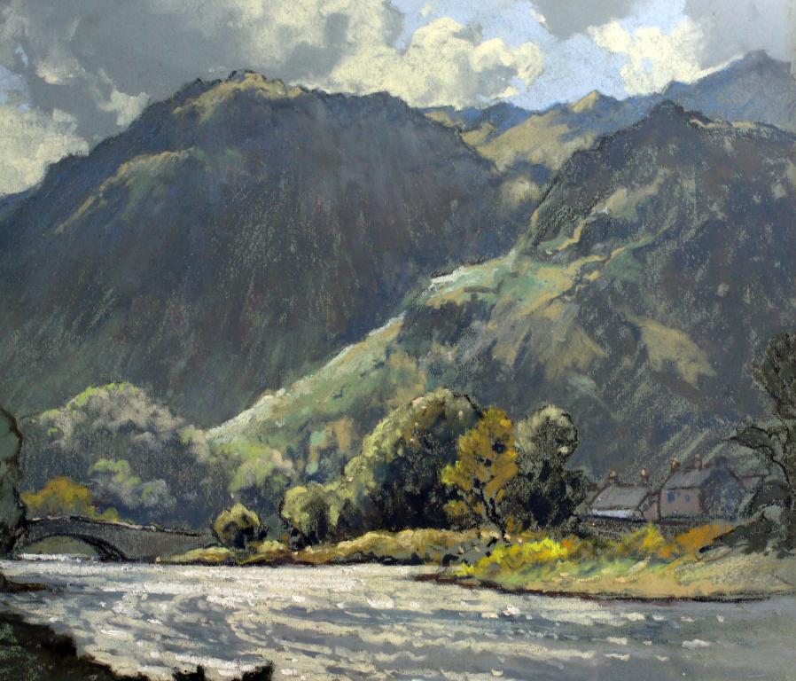 Appraisal: ROBERT LESLIE HOWEY - GRANGE IN BORROWDALE signed and dated