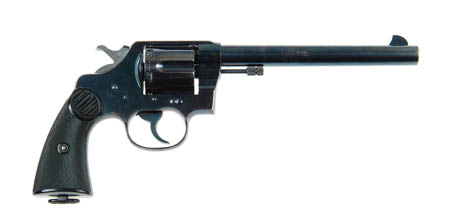 Appraisal: COLT NEW SERVICE DA REVOLVER Cal WCF - SN Blue