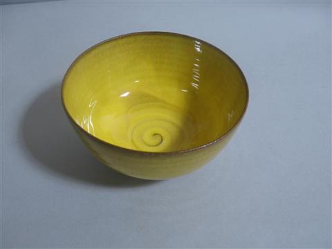 Appraisal: GERTRUD AND OTTO NATZLER FOOTED BOWL Circa signed NATZLER with