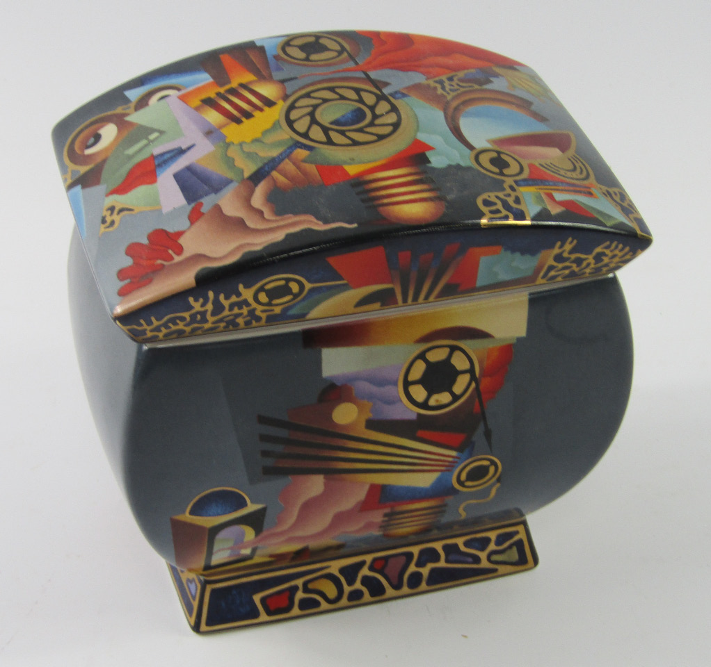 Appraisal: A Goebel Artists Orbis Limited Edition P Kaplun lidded box