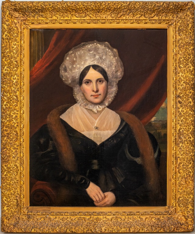 Appraisal: BRITISH SCHOOL PORTRAIT OF A LADY C British School Portrait