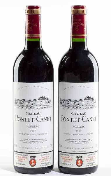 Appraisal: Chateau Pontet-CanetPauillac bottles into neckRemoved from Mr Knott's large temperature-controlled