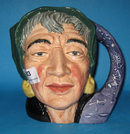 Appraisal: Royal Doulton Large Character Jug The Fortune Teller D