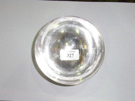 Appraisal: A GEORG JENSEN HAMMERED SILVER BOWL diameter