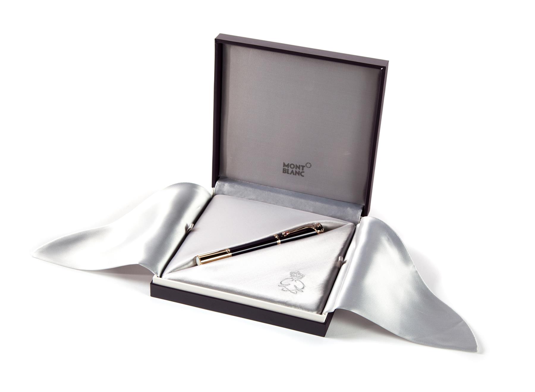 Appraisal: MONTBLANC SPECIAL EDITION PEN Germany early st century Princesse Grace