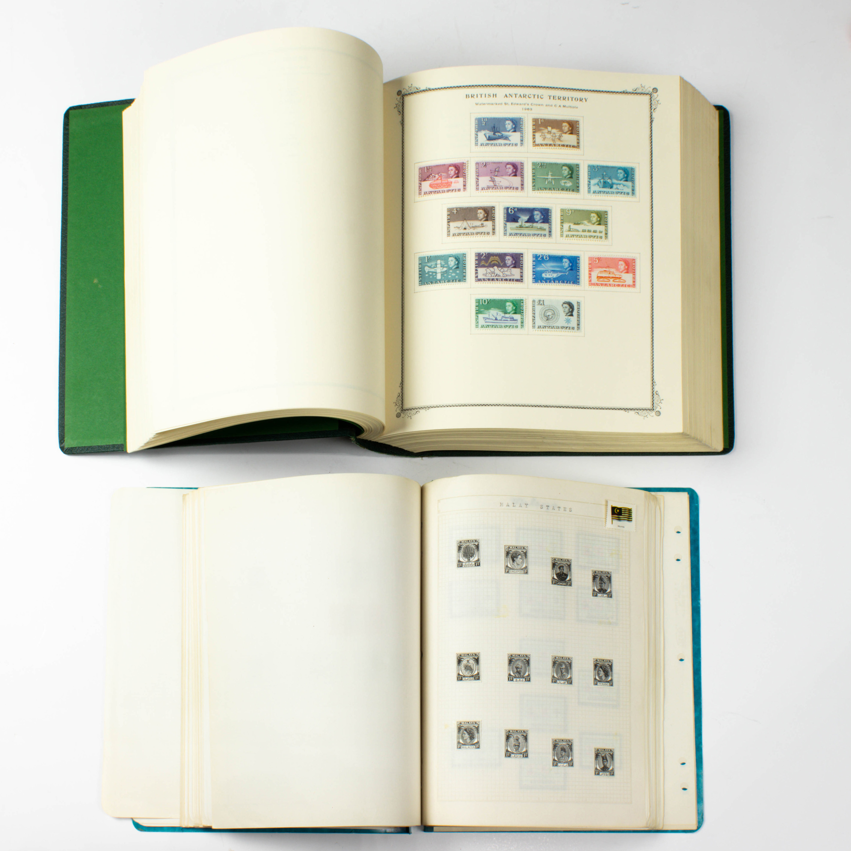 Appraisal: A BRITISH COMMONWEALTH STAMP COLLECTION A British Commonwealth stamp collection