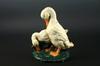 Appraisal: CAST IRON DOORSTOP - Pair of Ducks in painted iron