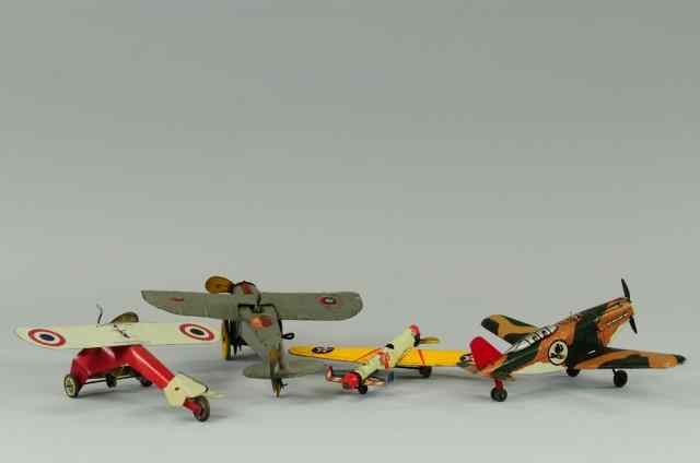 Appraisal: GROUPING OF AIRPLANES Varied lot includes Steel Monoplane Strauss Aero