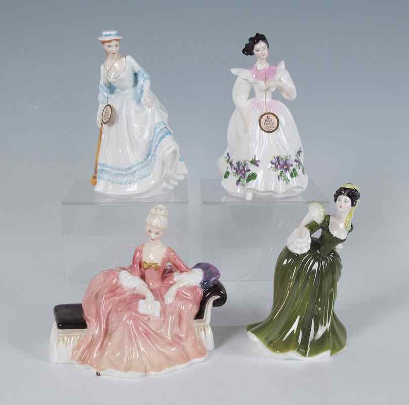 Appraisal: ROYAL DOULTON FIGURINES FIGURE OF THE MONTH - FEBRUARY HN