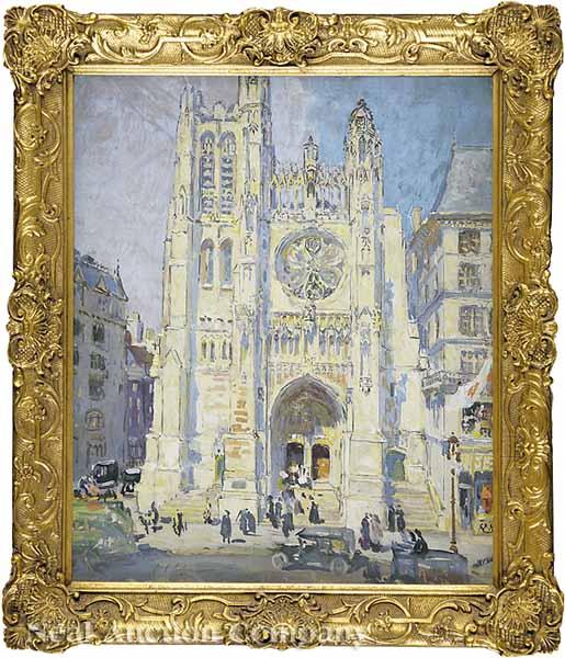 Appraisal: Colin Campbell Cooper N A American New York - Saint