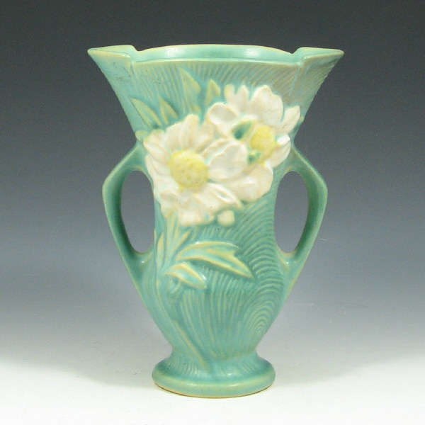 Appraisal: Roseville Peony - Vase - Mint Roseville Peony vase in