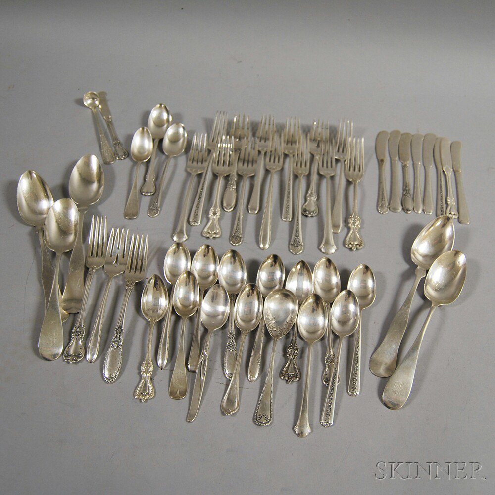 Appraisal: Miscellaneous Group of Mostly Towle Sterling Silver Flatware various patterns