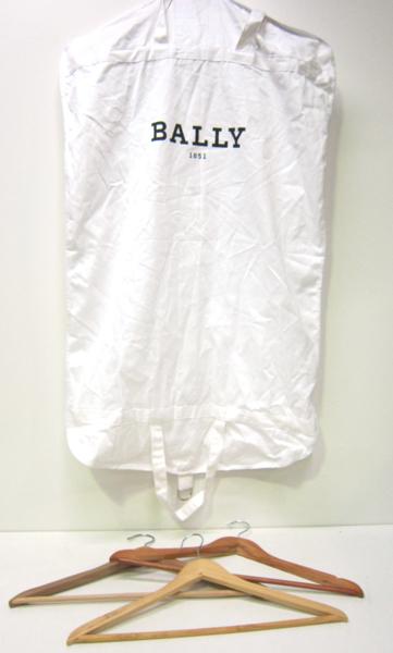 Appraisal: BALLY CLOTHING BAGS AND NUMEROUS CLOTHES HANGERS BALLY CLOTHING BAGS