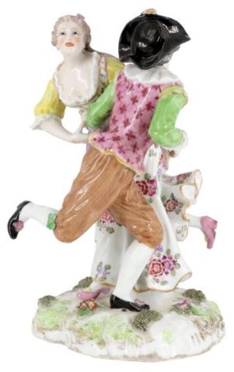 Appraisal: FRENCH ACHILLE BLOCH PORCELAIN FIGURE GROUPFrench Achille Bloch porcelain figure