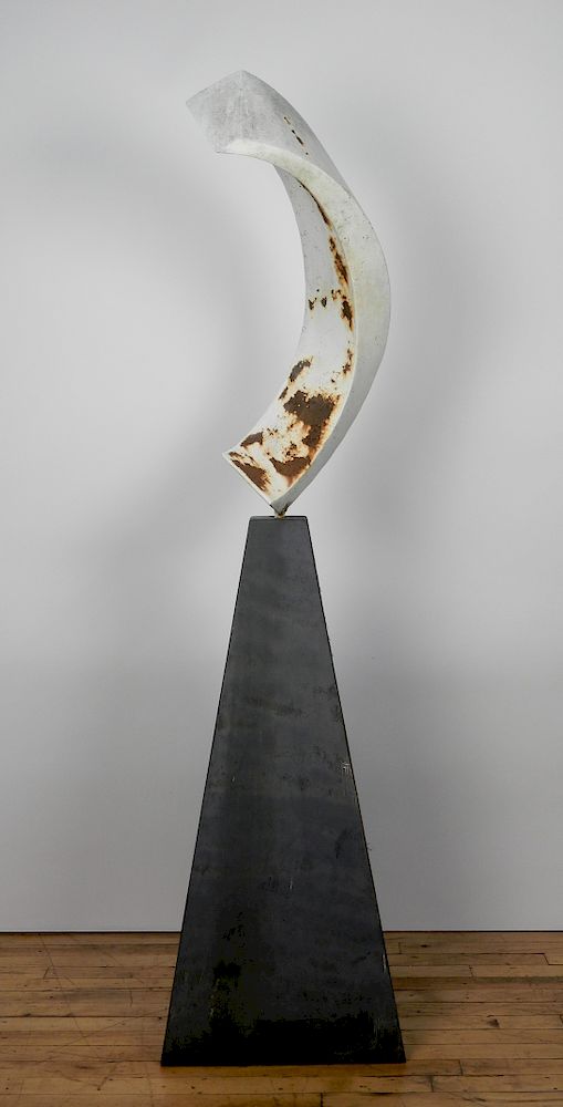 Appraisal: Jerry Schmidt sculpture Jerry Schmidt American th st c -