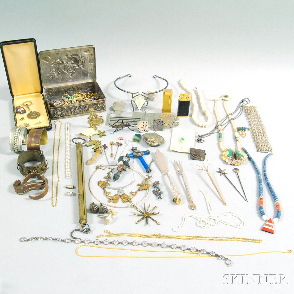 Appraisal: Large Group of Miscellaneous Jewelry and Accessories including a Prometheus