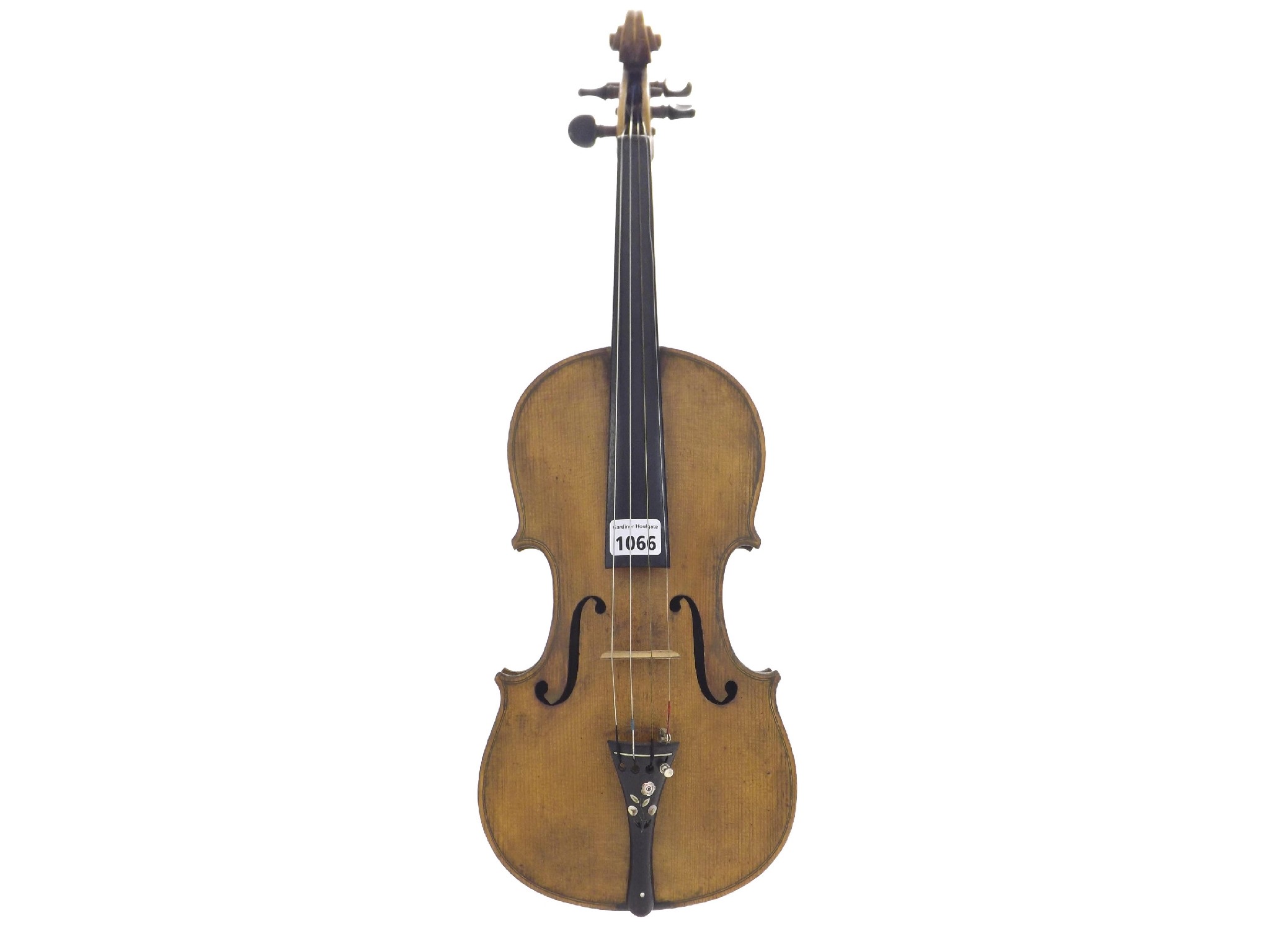 Appraisal: Violin labelled Joannes Baptist Havelar Fecit Wien Anno cm