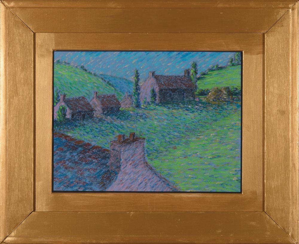 Appraisal: Benneson deJanes American Georgia b Pont Aven France pastel on