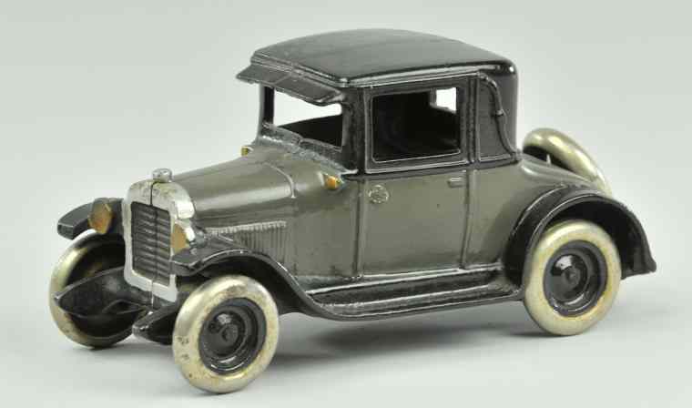 Appraisal: ARCADE CHEVY CAST IRON TOY COUPE Cast iron done in