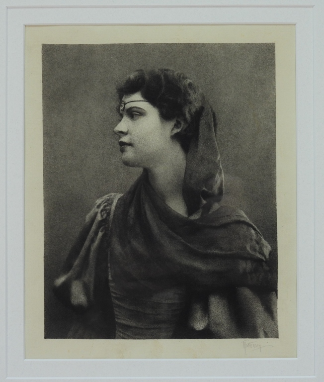 Appraisal: WILLIAM MORTENSEN PORTRAIT OF A WOMAN PHOTOGRAPH California New York