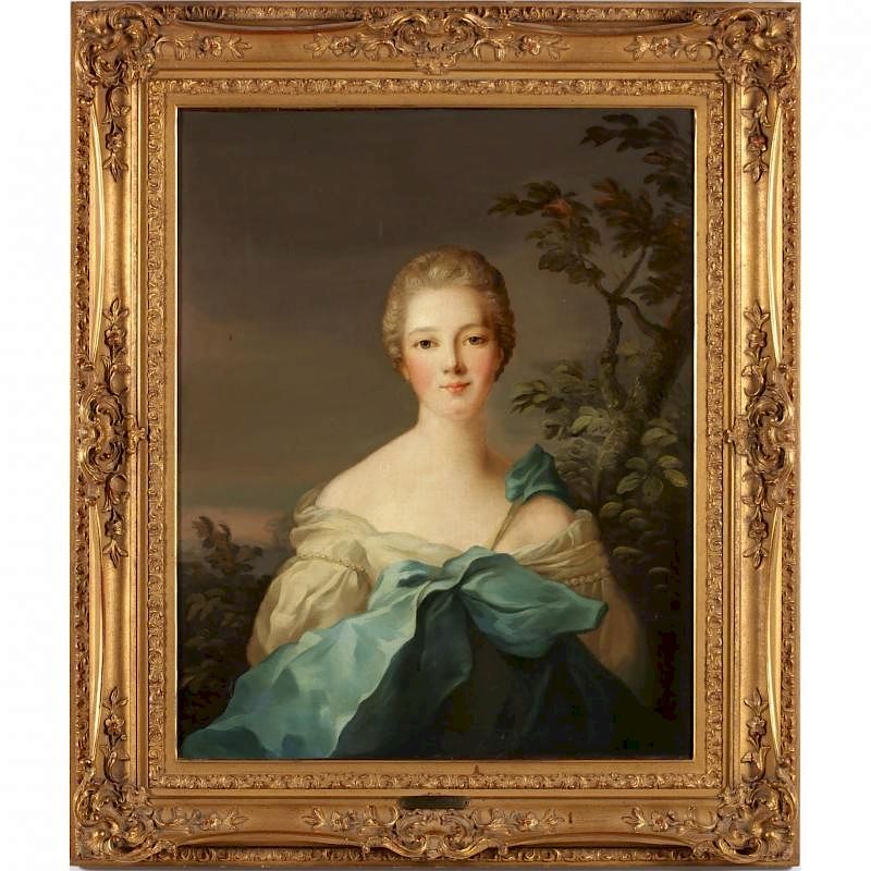 Appraisal: follower of Jean Marc Nattier Fr - Portrait of a