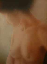 Appraisal: Geoffrey Proud born Nude oil on canvas x cm