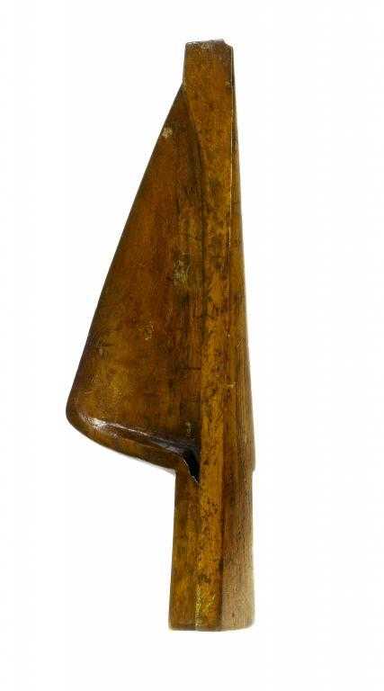 Appraisal: AN UNUSUAL VICTORIAN TREEN TOOL POSSIBLY FOR USE IN THE