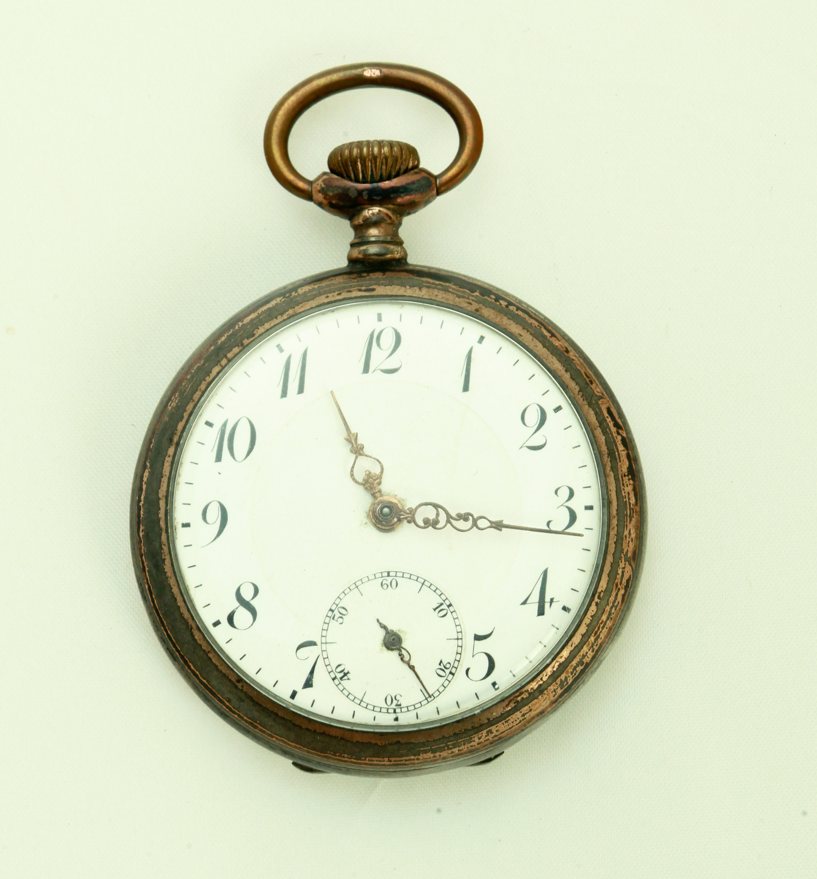 Appraisal: JUNGHANS POCKET WATCH Germany early th cnetury Open face pocket