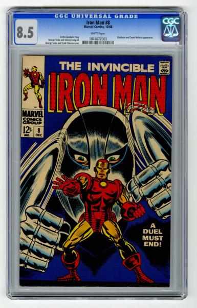 Appraisal: Iron Man CGC Marvel Comics Click for full description