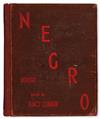 Appraisal: LITERATURE AND POETRY CUNARD NANCY EDITOR The Negro Anthology Made