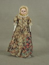 Appraisal: DOLL - painted composition head and shoulder plate porcelain arms