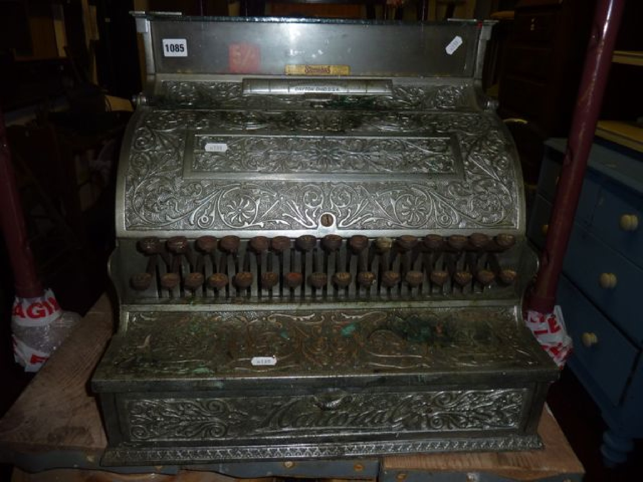 Appraisal: A late th century American cash register The National Cash