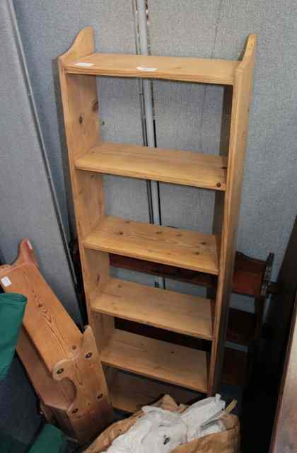 Appraisal: A VICTORIAN PINE WALL CUPBOARD wide together with a further