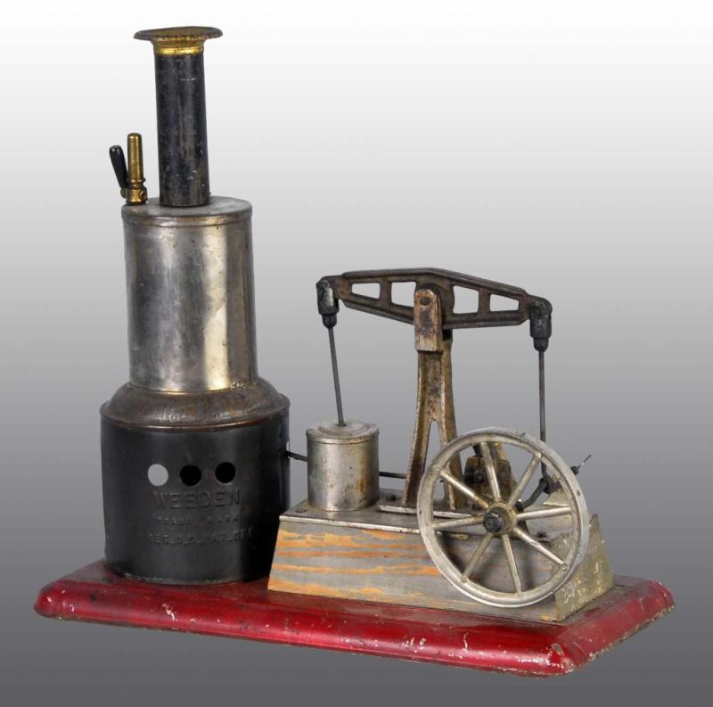 Appraisal: Weeden No Walking Beam Steam Engine Toy Description This variation